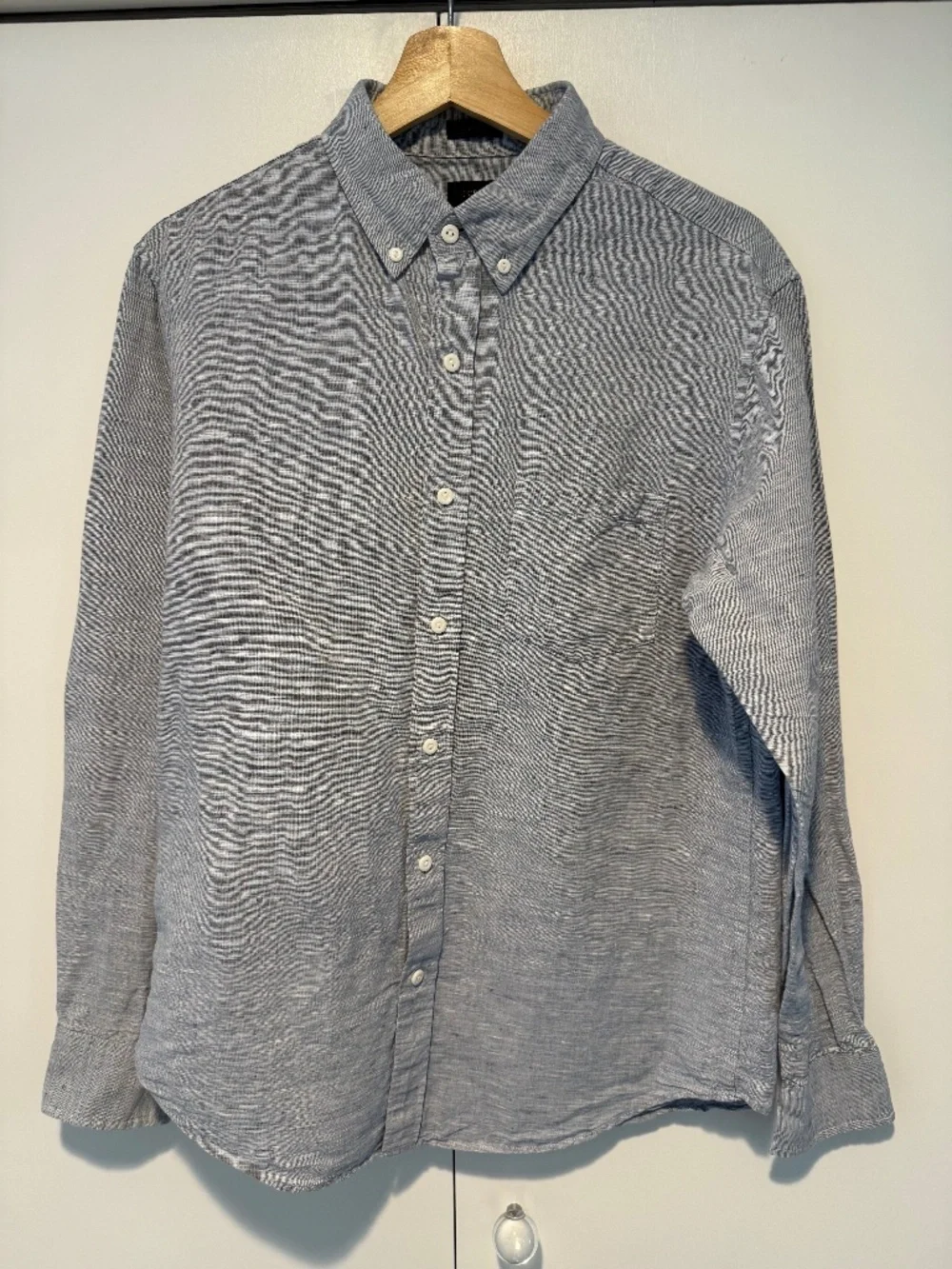 J.Crew collab w/Baird McNutt - Men's Irish Linen - Size: SLIM MEDIUM